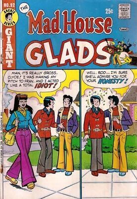 Archie Comic Publications Mad House Glads #92 1974 5.0 VG/FN