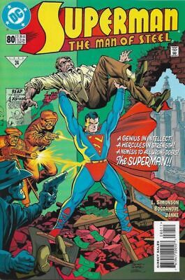 DC Comics Superman The Man of Steel #80A 1998 7.0 FN/VF