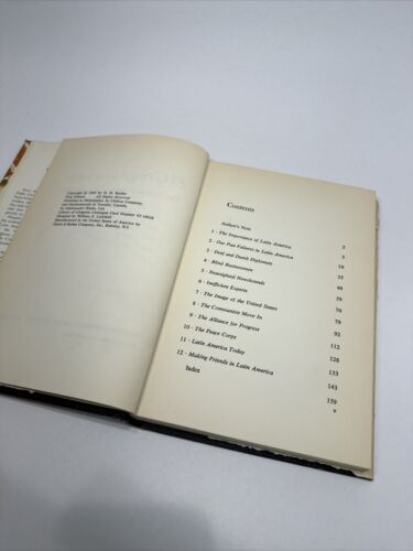 D.H. Radler El Gringo The Yankee Image in Latin America 1962 HCDJ First Edition
