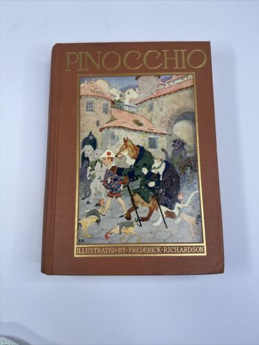1927 C. Collodi ADVENTURES OF PINOCCHIO John C. Winston, Richardson VG/F