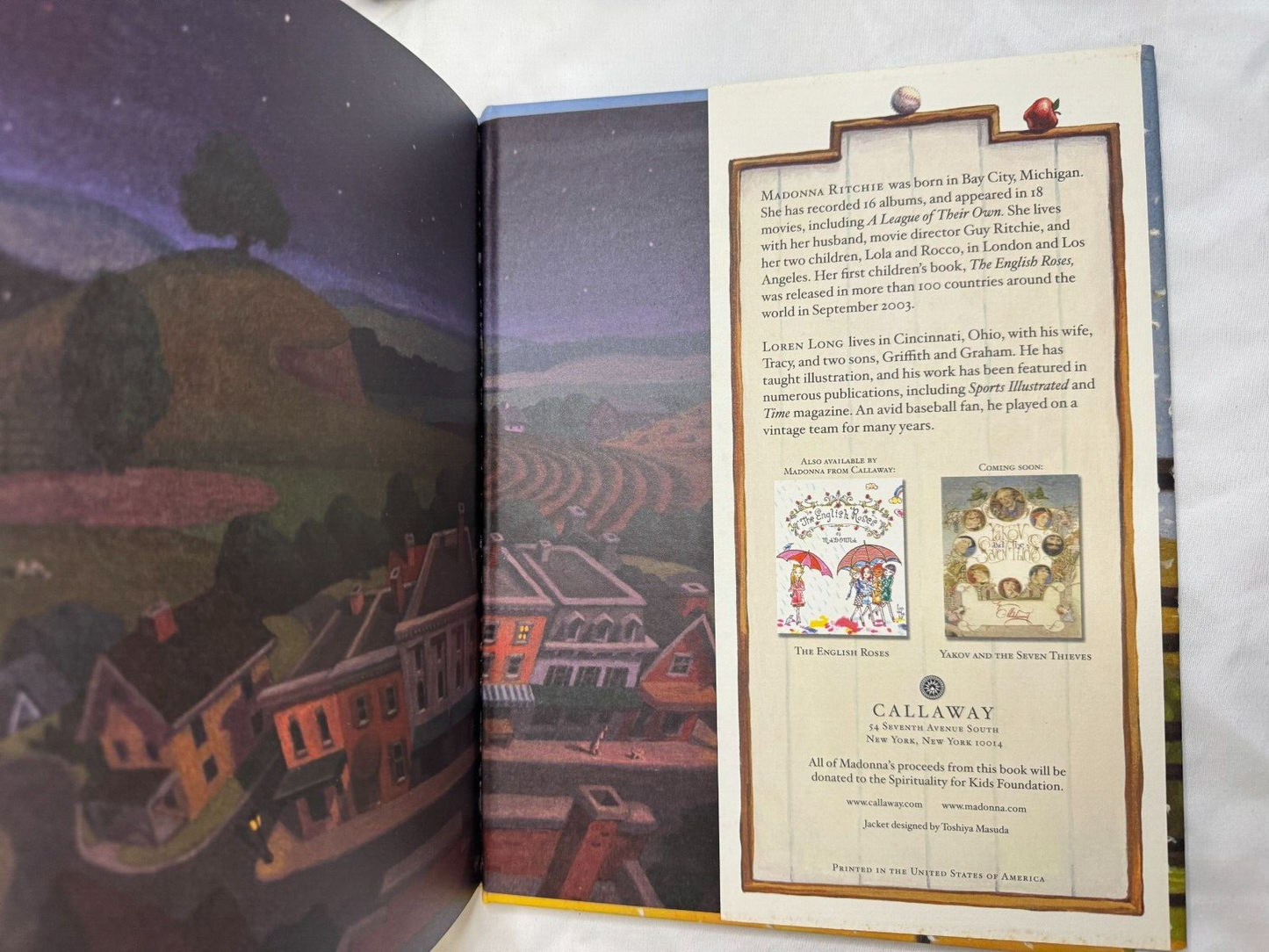 Madonna Kids Book Mr Paebody's Apples