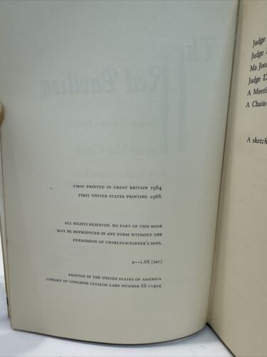 Robert Van Gulik The Red Pavilion 1968 HCDJ First Edition 1st Printing VG