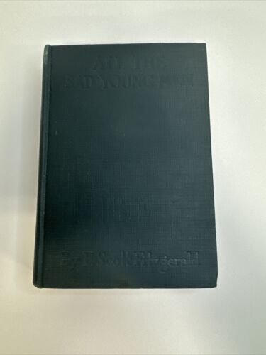 F. Scott Fitzgerald All the Sad Young Men 1926 HC First Edition G/VG