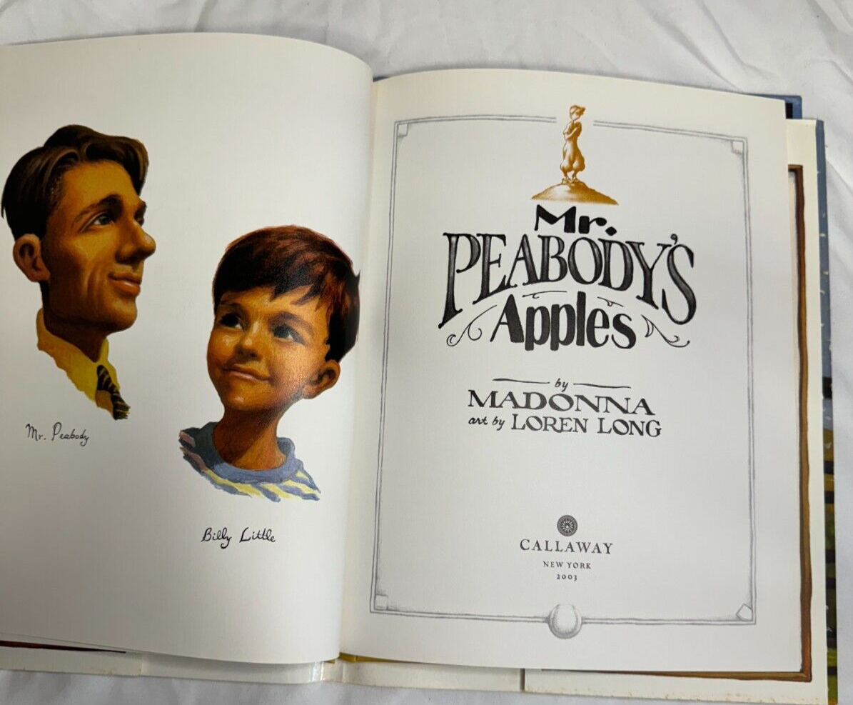 Madonna Kids Book Mr Paebody's Apples