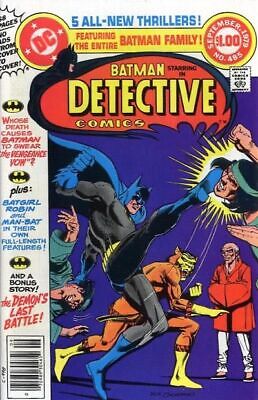 DC Comics Detective Comics Vol 1 #485 1979 5.0 VG/FN