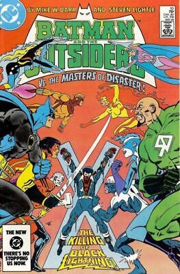 DC Comics Batman and the Outsiders Vol 1 #10A 1984 6.0 FN