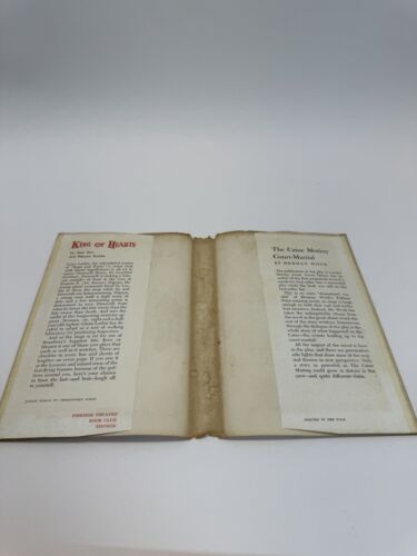 Jean Kerr & Eleanor Brooke, King of Hearts, Hardback JC