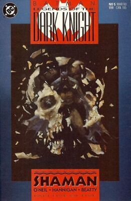 DC Comics Batman Legends of the Dark Knight #5A 1990 9.0 VF/NM