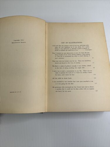 The Fortunes and Misfortunes of the Famous Moll Flanders 1931 Hardcover VG