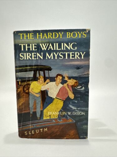 Franklin W. Dixon Hardy Boys, The Wailing Siren Mystery DJ/HC 1951