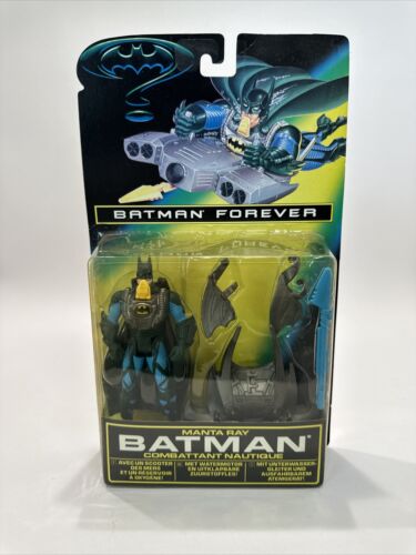 Batman Forever NIGHT HUNTER BATMAN 6" ACTION FIGURE 1995 KENNER Free Shipping