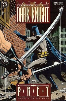 DC Comics Batman Legends of the Dark Knight #15A 1991 9.0 VF/NM
