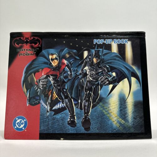 DC Comics Batman & Robin Pop-Book 1991