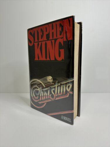 Stephen King Christine 1983 HCDJ First Edition 1st Printing VG+