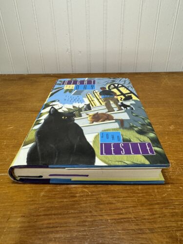 SIGNED John Leslie Night and Day 1995 HCDJ First Edition 1st Printing VG/F