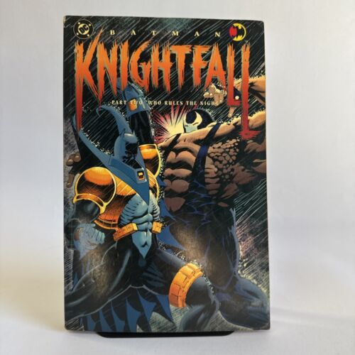 DC Comics BATMAN: KNIGHTFALL Part 2 Who Rules the Night - Paperback