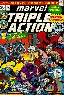 Marvel Comics Marvel Triple Action Vol 1 #10 1973 4.0 VG