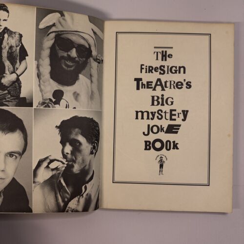 The Firesign Theatre's Big Mystery Joke Book 1974 PB