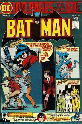 DC Comics Batman Vol 1 #259 1974 5.0 VG/FN