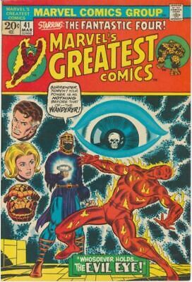 Marvel Comics Marvel's Greatest Comics #41 1973 5.0 VG/FN