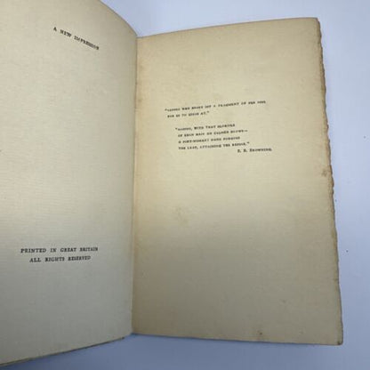 Bliss Carman Sappho One Hundred Lyrics 1930 Good Condition