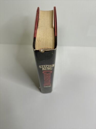 Stephen King Christine 1983 HCDJ First Edition 1st Printing VG+