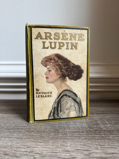 Maurice LeBlanc Arsene Lupin 1909 HC First American Edition 1st Printing VG