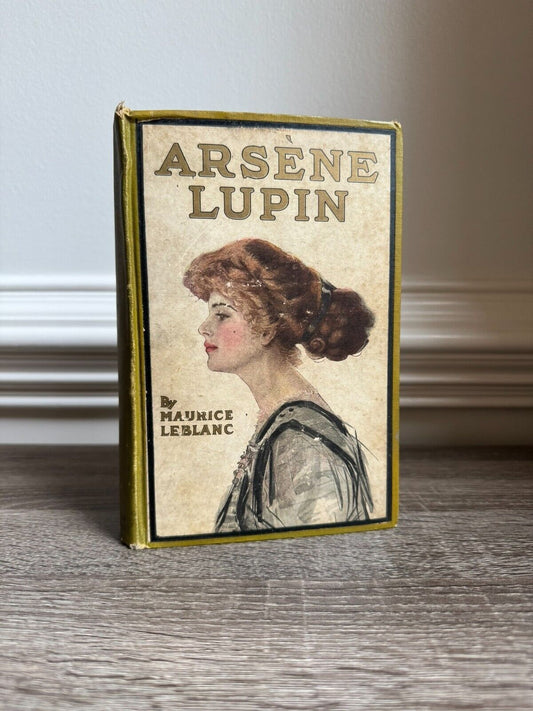 Maurice LeBlanc Arsene Lupin 1909 HC First American Edition 1st Printing VG