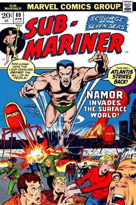 Marvel Comics Sub-Mariner Vol 1 #60A 1973 4.0 VG