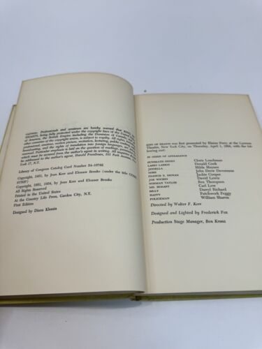 Jean Kerr & Eleanor Brooke, King of Hearts, Hardback JC