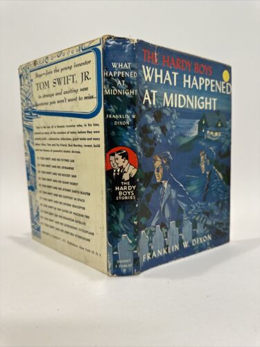 Hardy Boys Franklin W. Dixon, What Happened At Midnight, 1931 HC/DJ #10