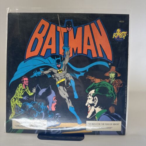 BATMAN Batman LP Power Records 1975 Collection Tube #8155