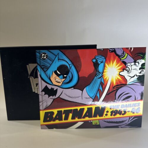 Batman The Dailies 1943-1946 DC Comics Newspaper Hardcover Slipcase