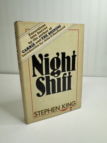 Stephen King Night Shift 1978 HCDJ BCE VG