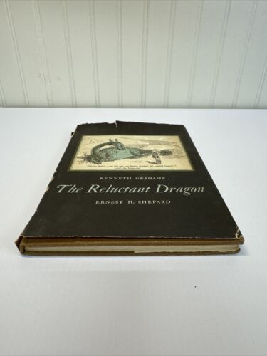 Kenneth Grahame The Reluctant Dragon 1938 HCDJ First Edition 1st Printing VG