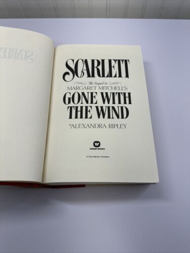 Alexandra Ripley, Scarlett: The Sequel to Gone With the Wind by HCDJ