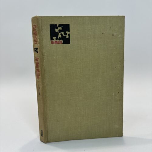 The Misfits by Arthur Miller Hardcover Vintage 1961 First Viking Edition No DC