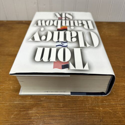 Tom Clancy, Rainbow Six 1998 HCDJ First Edition 1st Printing 1998 F/VF