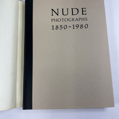 Constance SULLIVAN, Robert Sobieszek / NUDE PHOTOGRAPHS 1850-1980 1st ed.