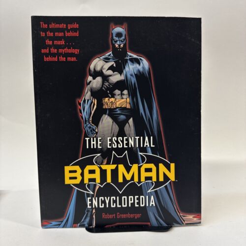 The Essential Batman Encyclopedia Paperback Book
