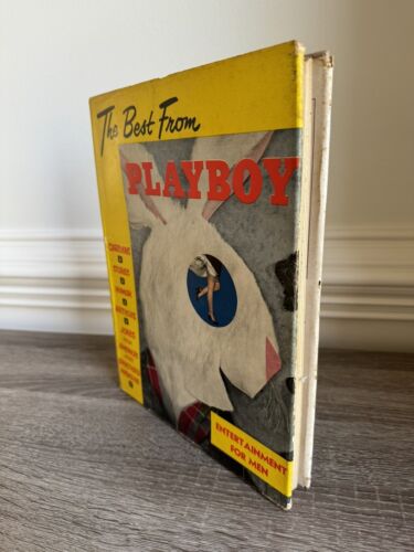 The Best from Playboy 1954 Vintage HCDJ Collectible Book Hugh Hefner VG