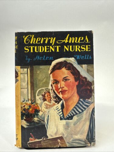 Cherry Ames Student Nurse by Helen Wells Vintage Hardcover Book (1943)