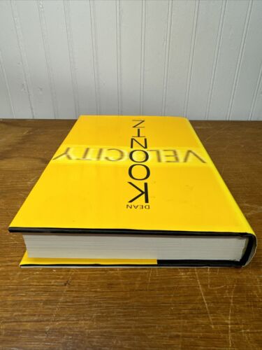 Velocity by Dean Koontz 2005 First Edition 1st Large Printing HCDJ VG+