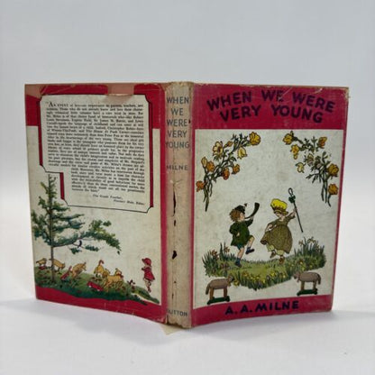A. A. Milne When We Were Very Young 1950 HCDJ