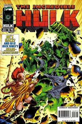 Marvel Comics The Incredible Hulk Vol 1 #443A 1996 7.0 FN/VF
