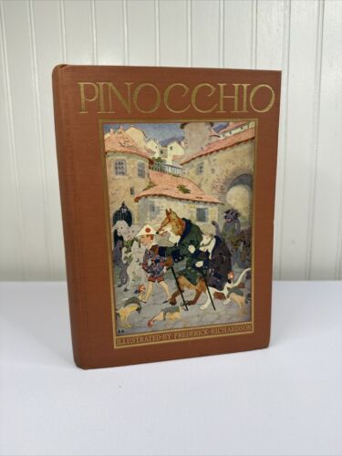 1927 C. Collodi ADVENTURES OF PINOCCHIO John C. Winston, Richardson VG/F