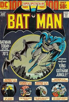 DC Comics Batman Vol 1 #254 1974 5.0 VG/FN
