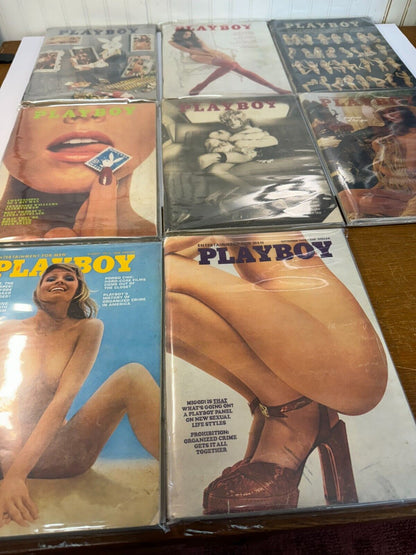 Playboy Magazine 1973 - Pick Your Issue, Actual Item Photos - G/VG+