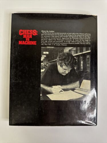 Chess Man Vs. Machine Bradley Ewart 1979 HCDJ First Edition