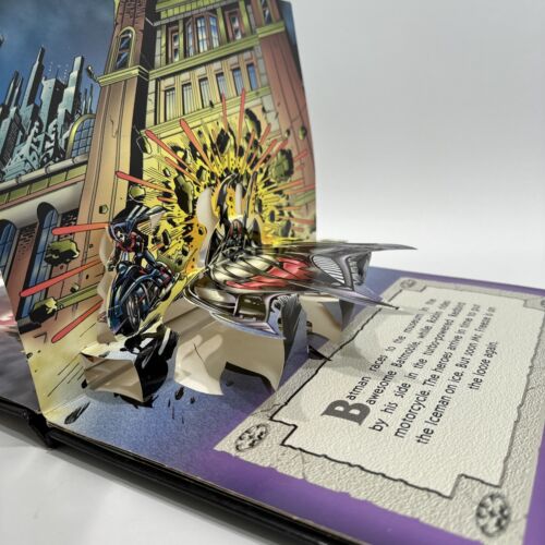 DC Comics Batman & Robin Pop-Book 1991